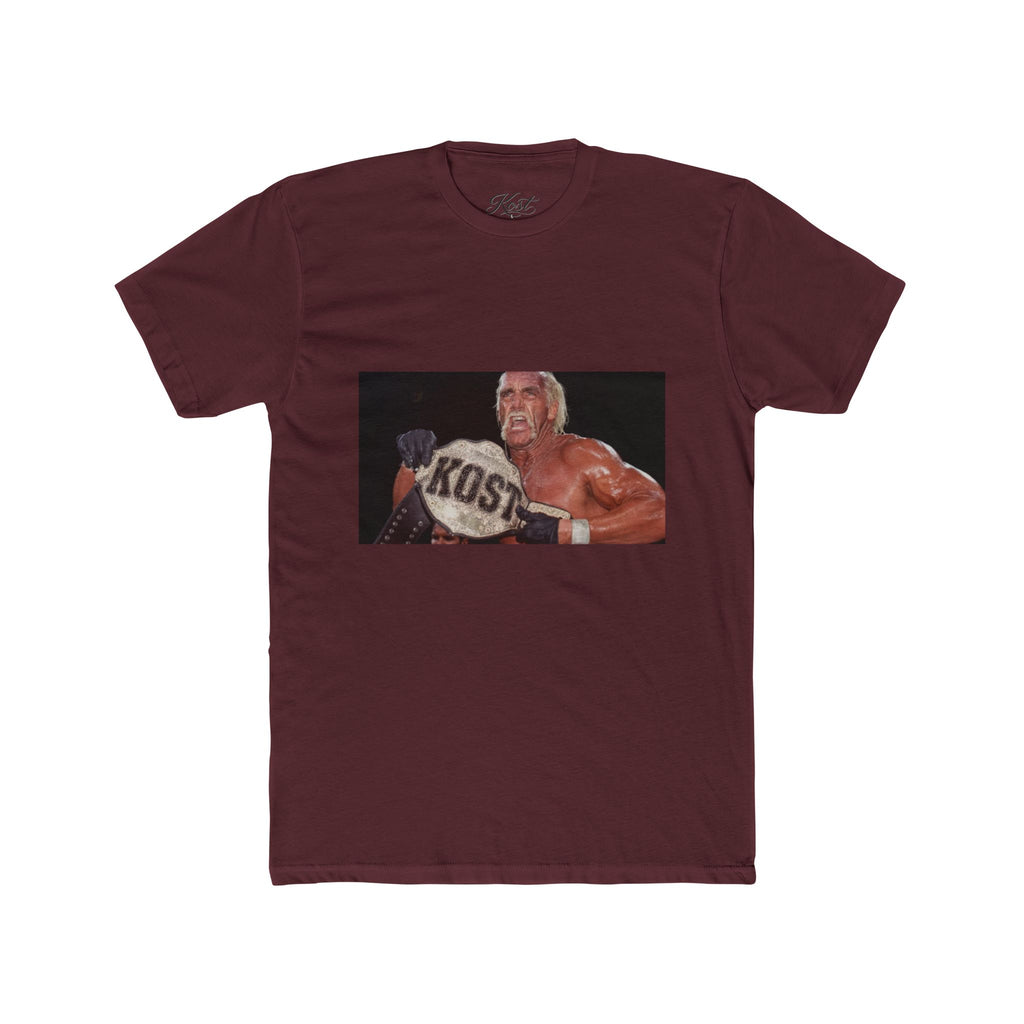 Vintage Muscle Fighter Graphic Tee — 'Kost' Chest Logo