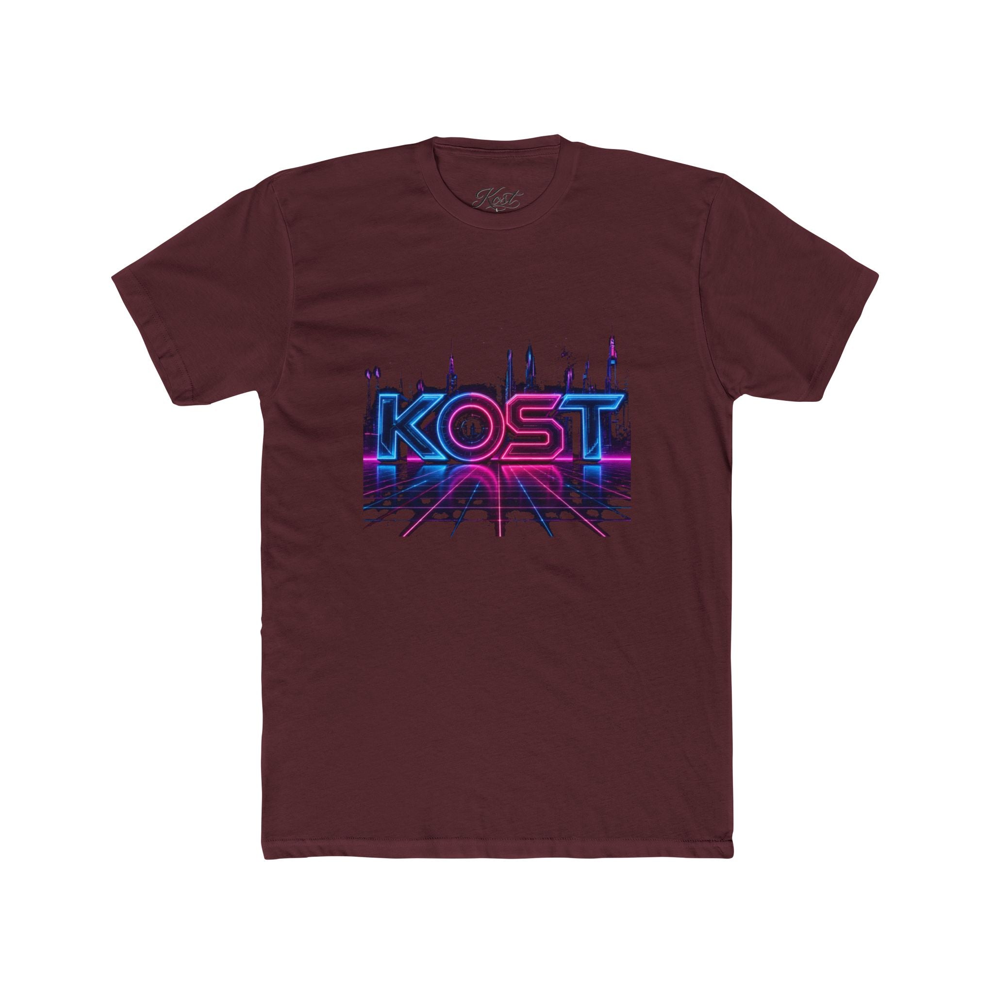 KOST Neon City Graphic Tee — Retro Synthwave Urban Streetwear