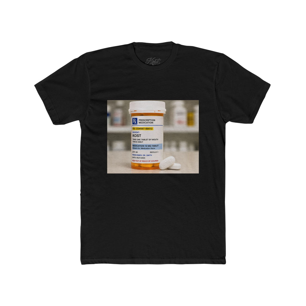 Prescription Bottle Graphic T-Shirt