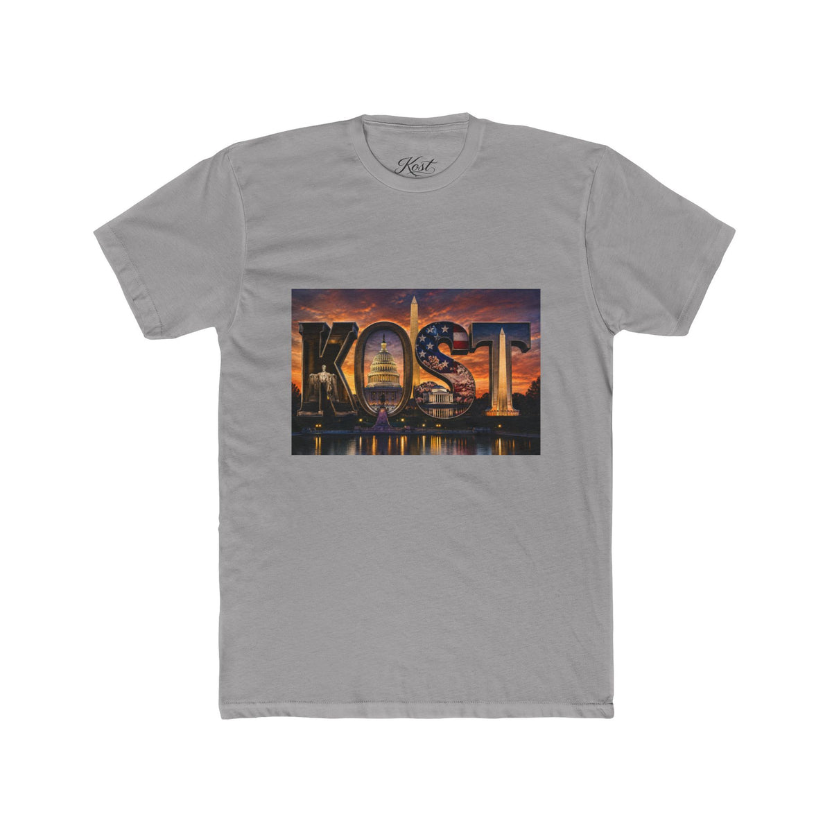 Kost Cityscape Tee — Sunset Skyline Graphic T-Shirt
