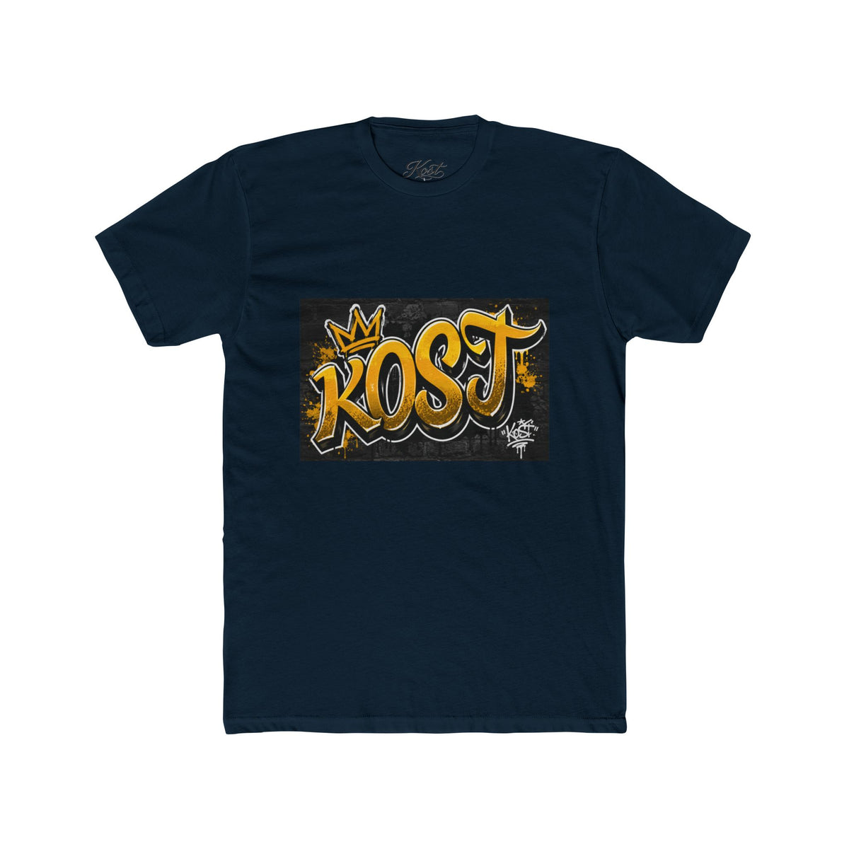 KOST Graffiti Logo Tee — Streetwear Urban Crown Graphic T-Shirt