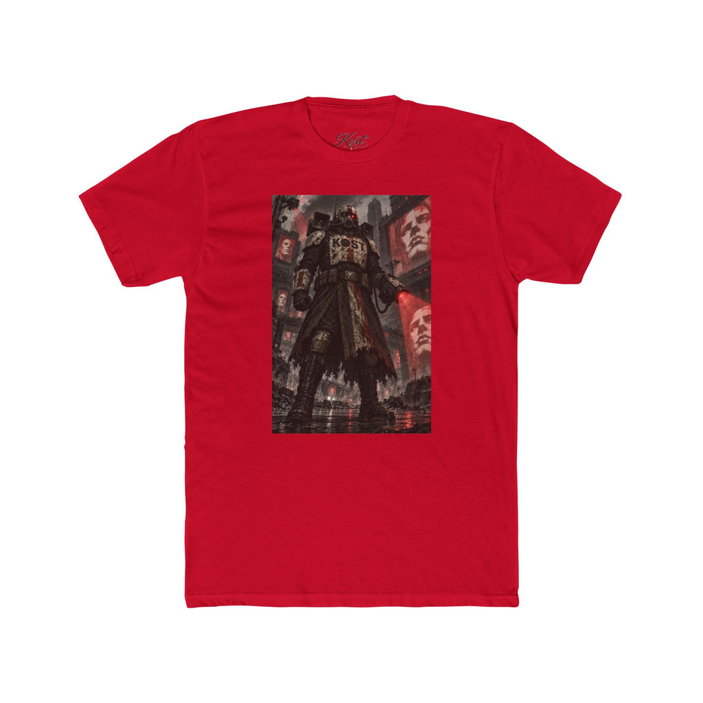 Anime Cyberpunk Tee — Shadow Ronin Cityscape Graphic