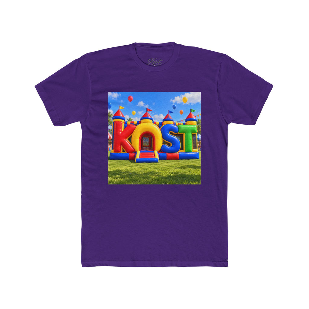Bounce House Kids T‑Shirt — Colorful 'KAST' Party Design