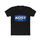 KOST Logo Crewneck T‑Shirt — Vintage Blue Brand Graphic Tee