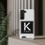 KOST Logo Phone Case with Card Holder