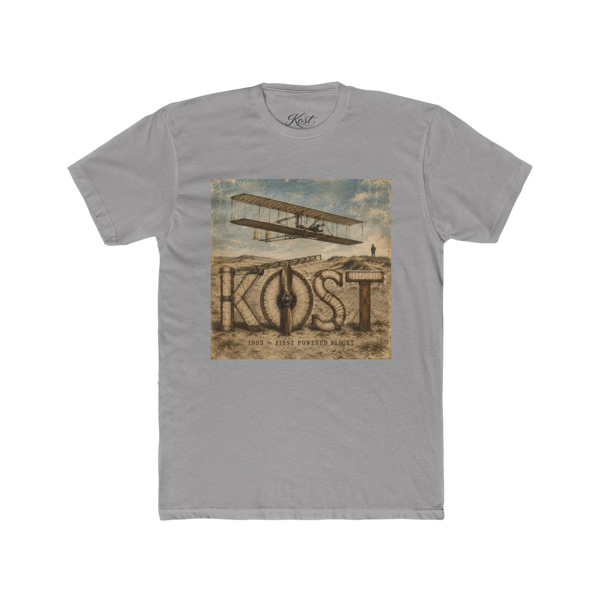 Vintage Biplane 'KOST' Graphic Tee