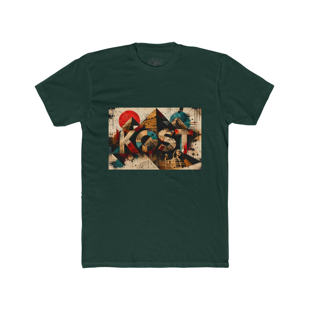 Retro Geometric 'Kast' Graphic Tee – Vintage Urban Streetwear