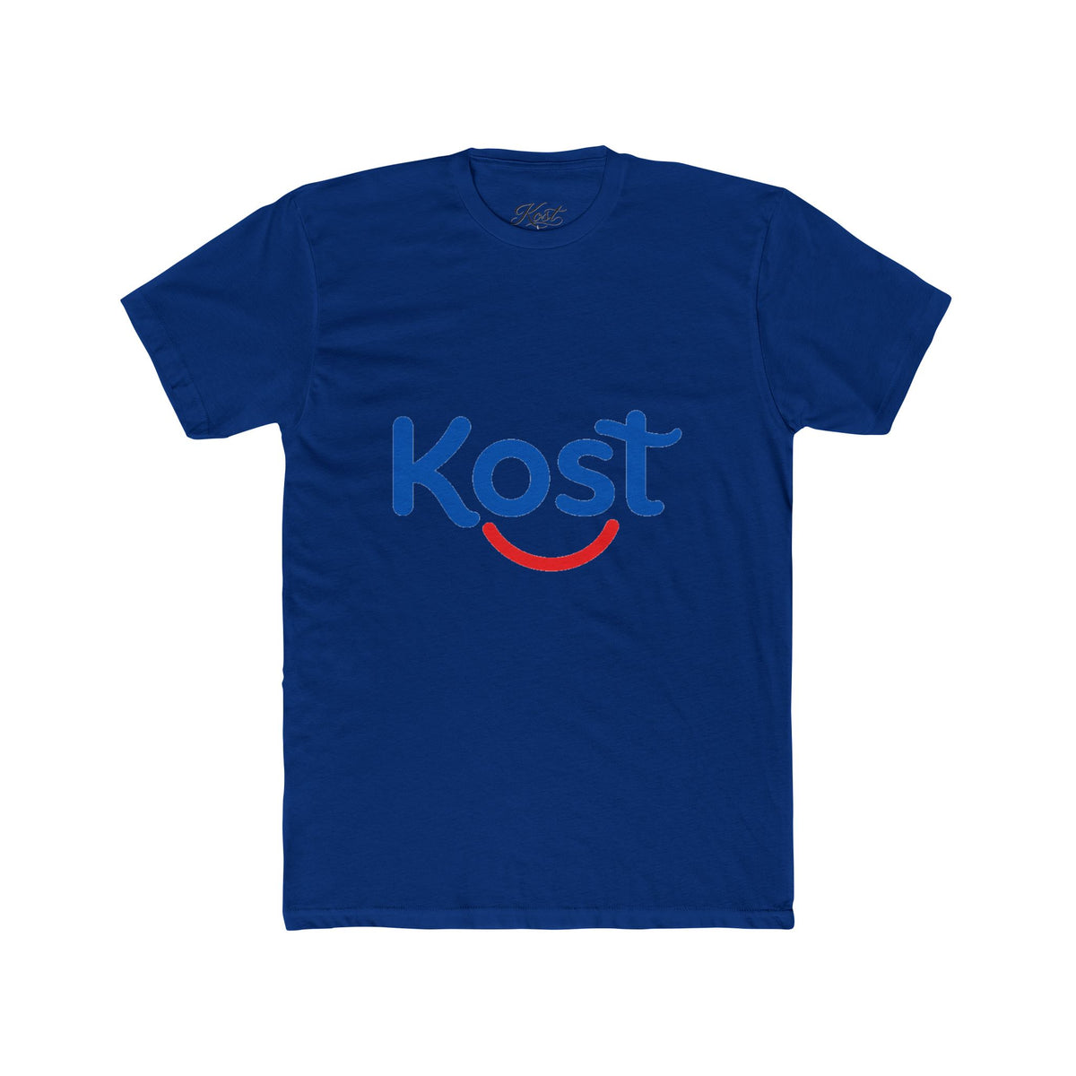 Kost Smile Logo Tee — Minimal Graphic Cotton Crew T-Shirt