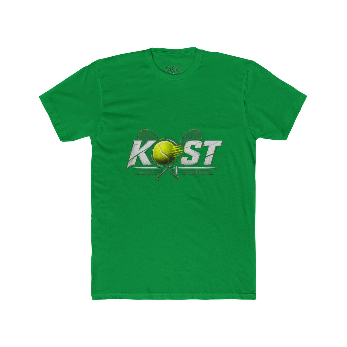 Tennis Boost Graphic Tee — Vintage Ball & Racket Sports Shirt