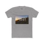 KOST Sunset Hollywood Sign Photo Tee — Vintage LA Skyline Graphic T-Shirt