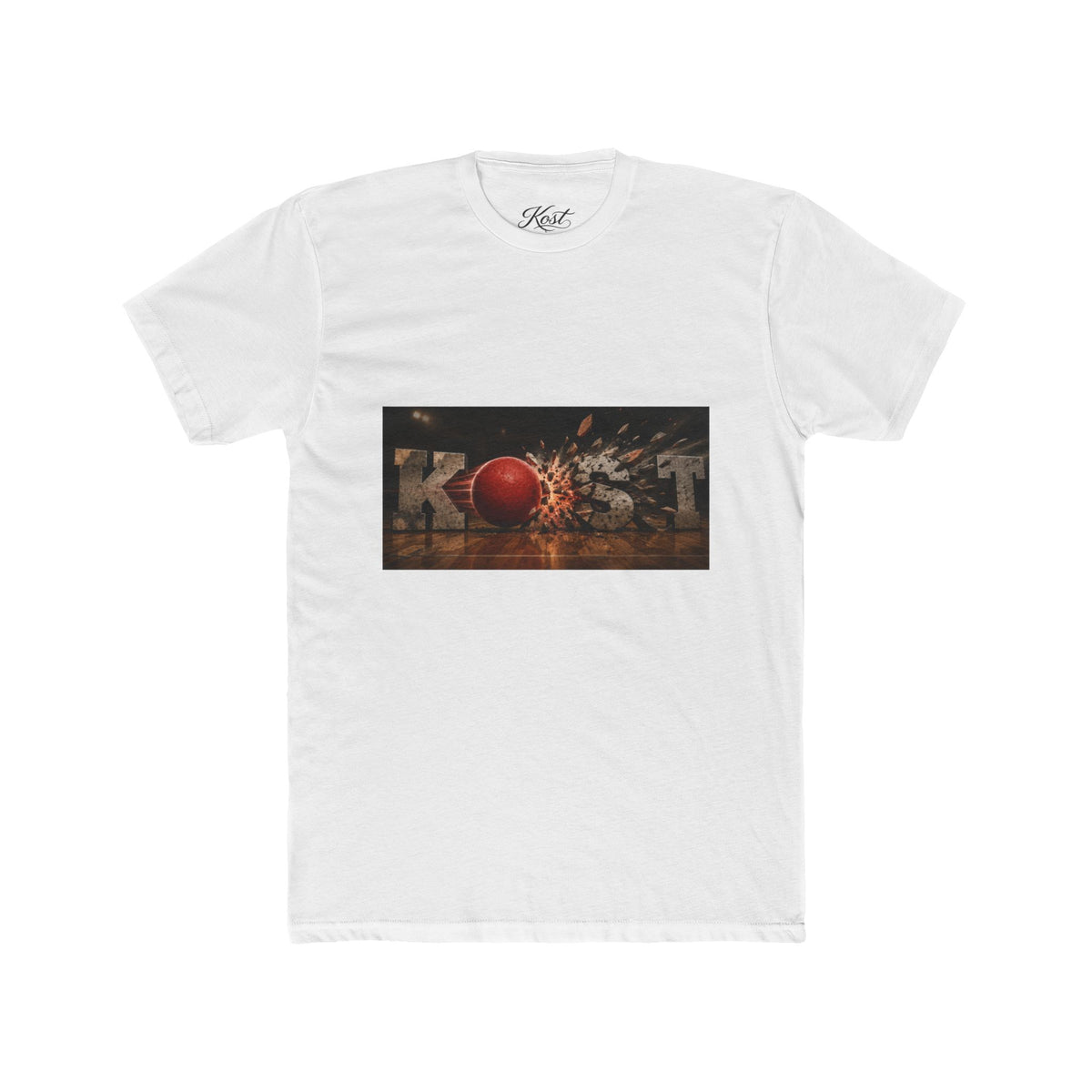 Bowling Strike Graphic Tee — "Kiss It" Pinball-Style Bowling Design