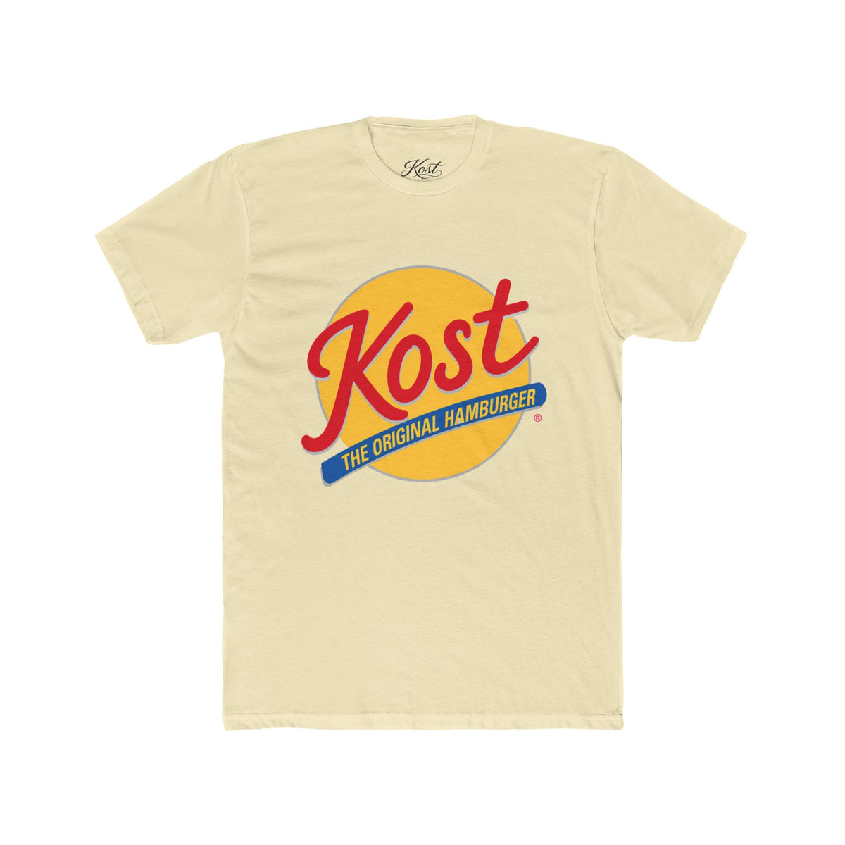 Retro 'Kost The Original Hamburger' Logo T-Shirt
