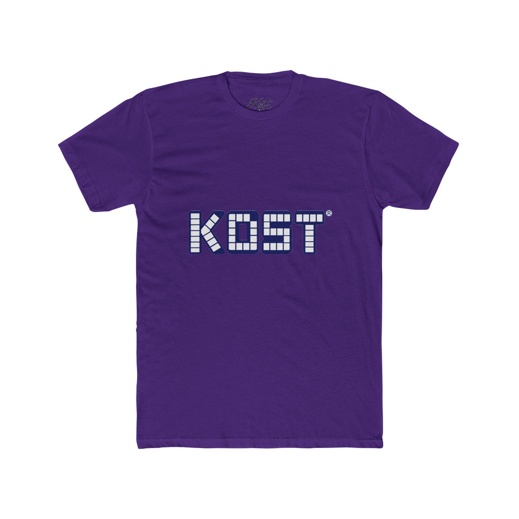 KOST® Retro Grid Logo Tee - Graphic Cotton T-Shirt