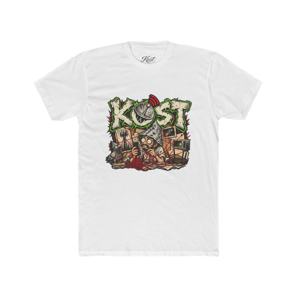 Kost Horror Skate Tee – Retro Creepy Clown Graphic Shirt