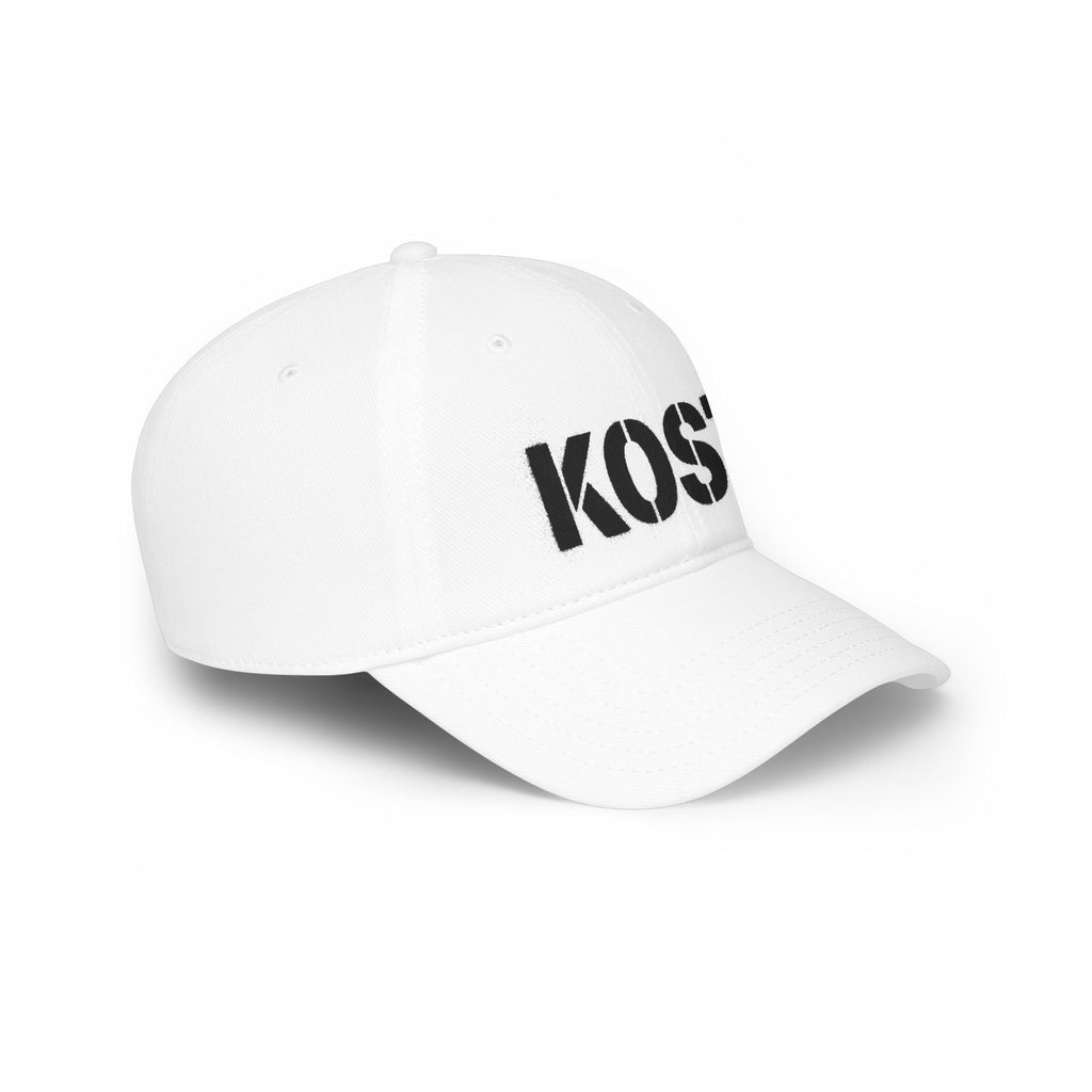 KOST Red Low Profile Baseball Cap