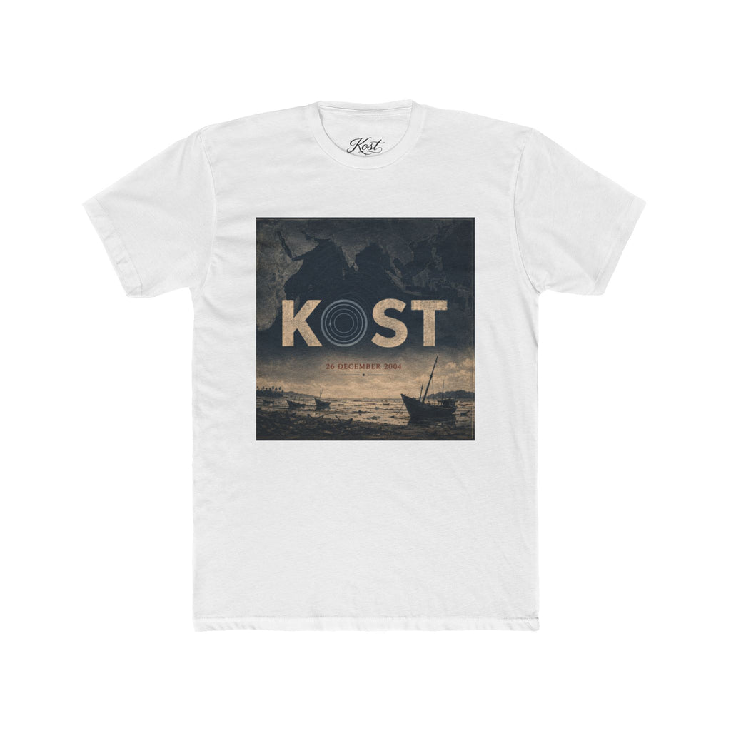 Kost Vintage Coastal Tee – Nautical Sunset Graphic T-Shirt