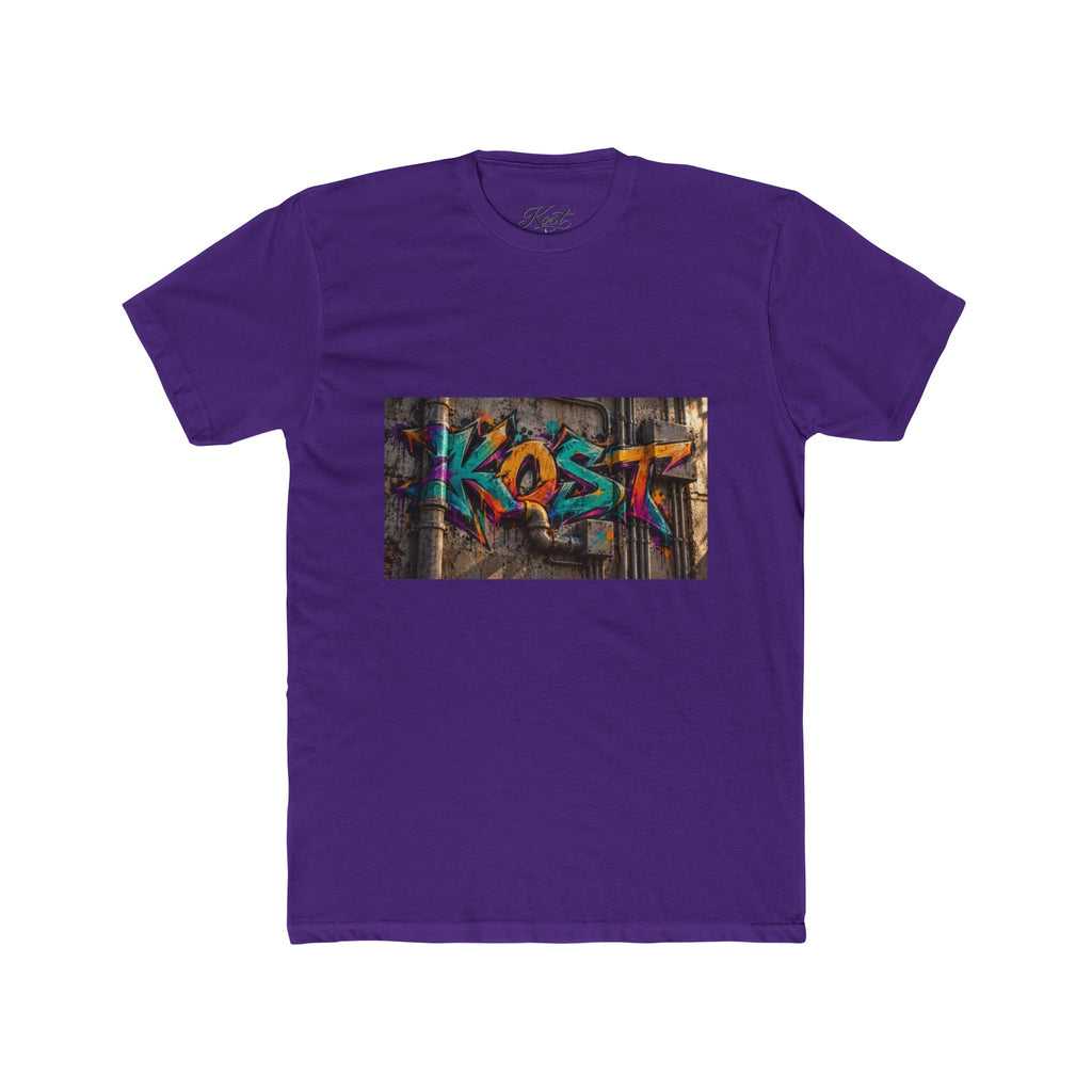 Graffiti 'KOST' Crew Tee — Urban Street Art Graphic T-Shirt