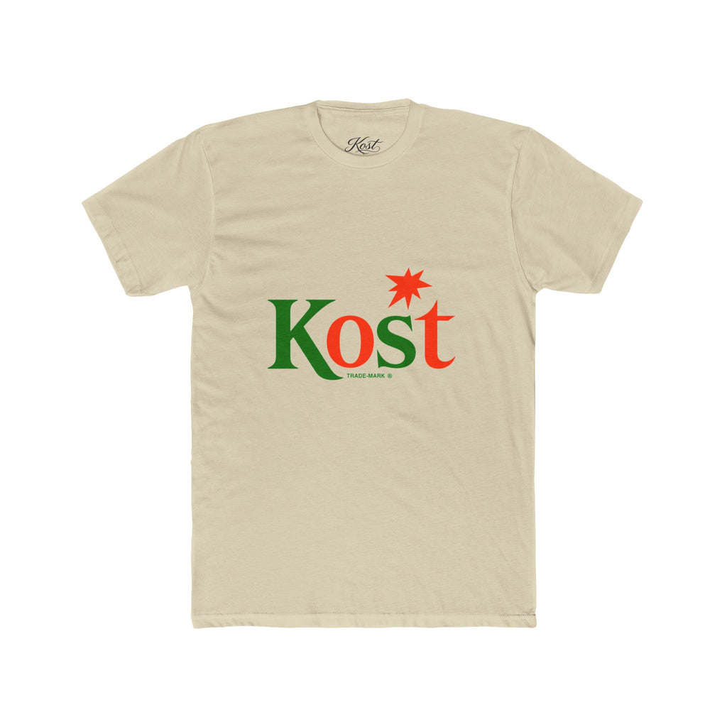 Kost Logo Tee — Retro Green & Red Graphic T-Shirt