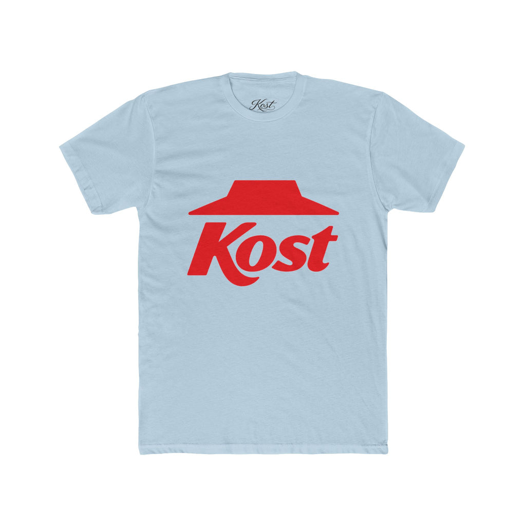 Kost Logo Tee — Retro Red Hat Graphic T-Shirt