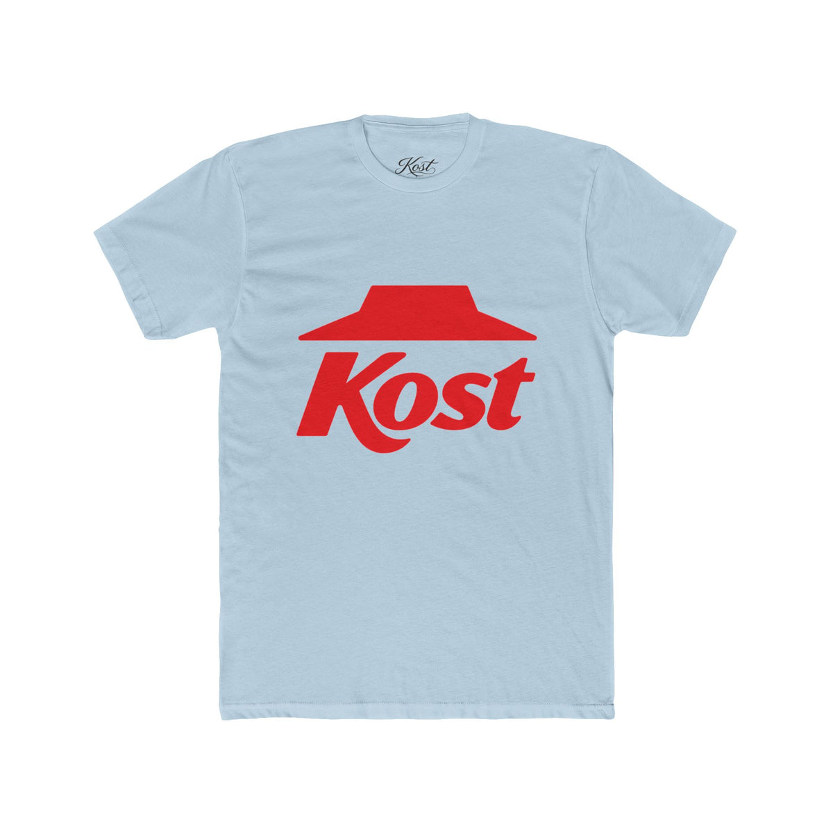 Kost Logo Tee — Retro Red Hat Graphic T-Shirt