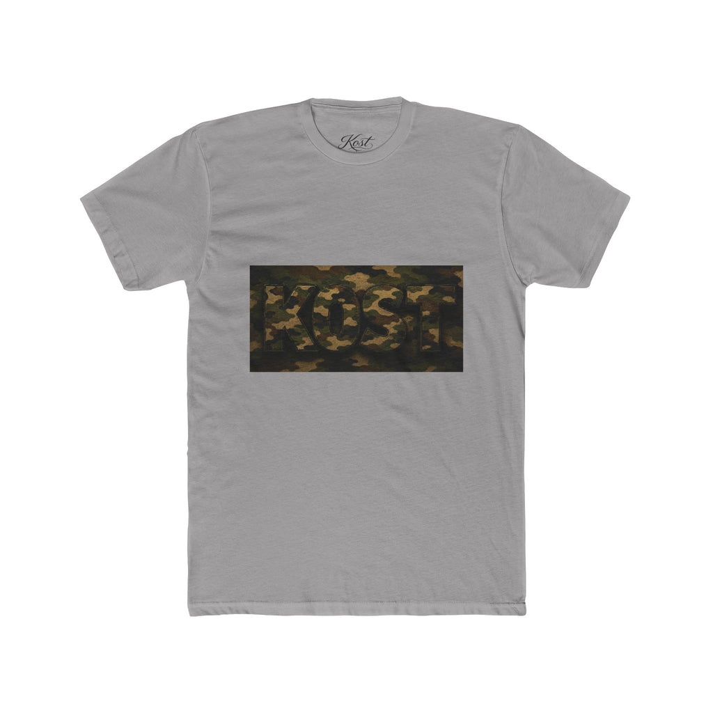 Abstract Camouflage Graphic T-Shirt