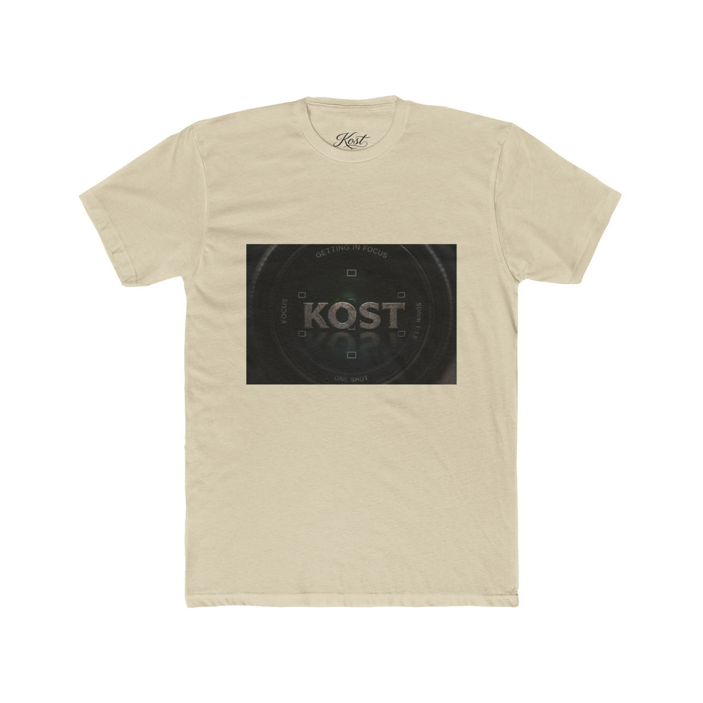 KOST Logo Tee — Minimalist Black Graphic Cotton T‑Shirt