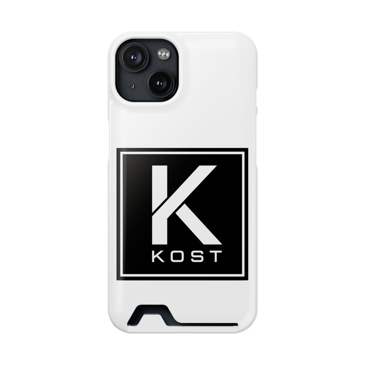 KOST Logo Phone Case with Card Holder