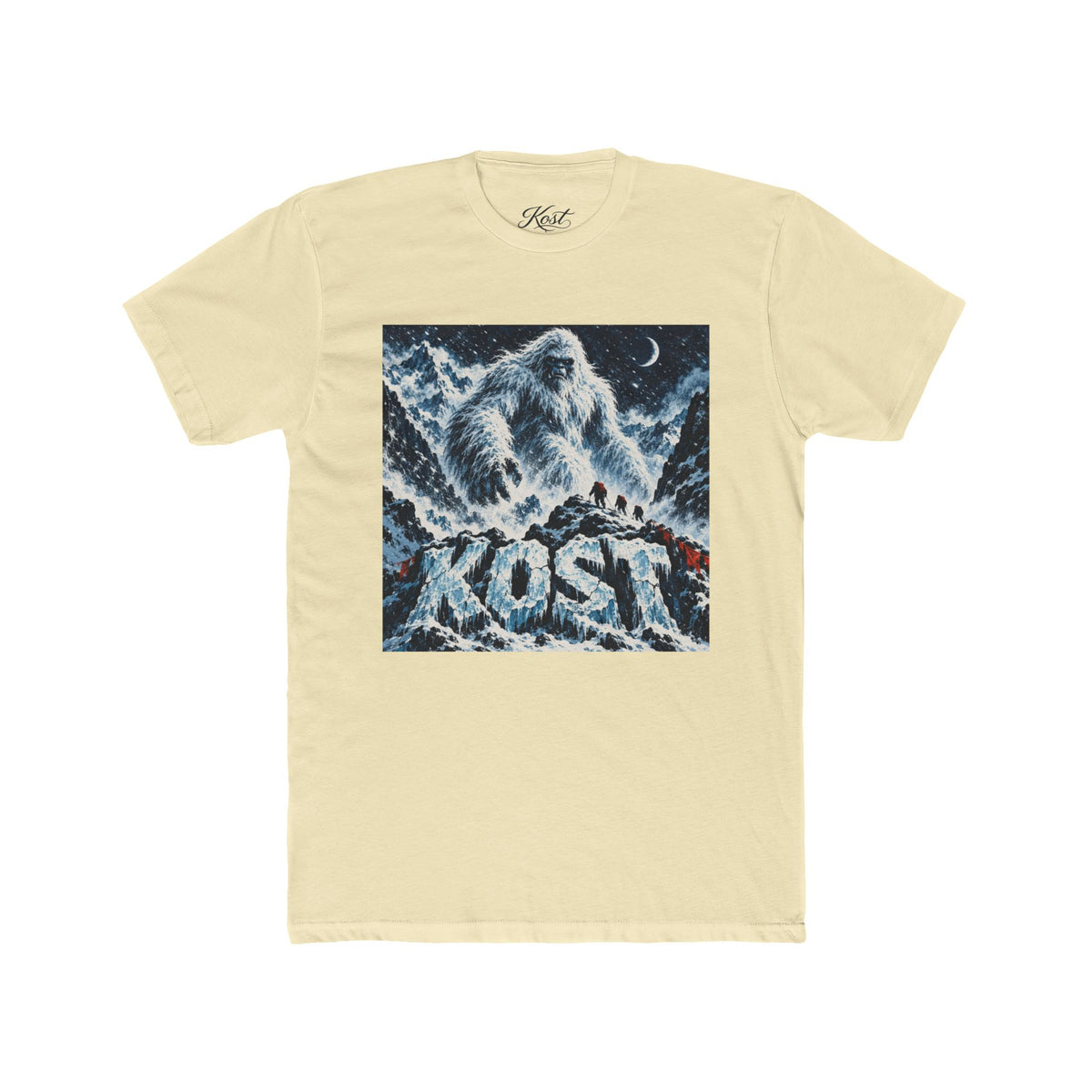 Yeti Mountain Tee — "Kosi" Snow Monster Graphic T-Shirt