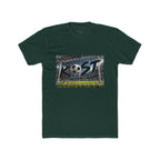 Soccer Goal Graphic Tee — “KOST” Ball in Net Cotton T‑Shirt