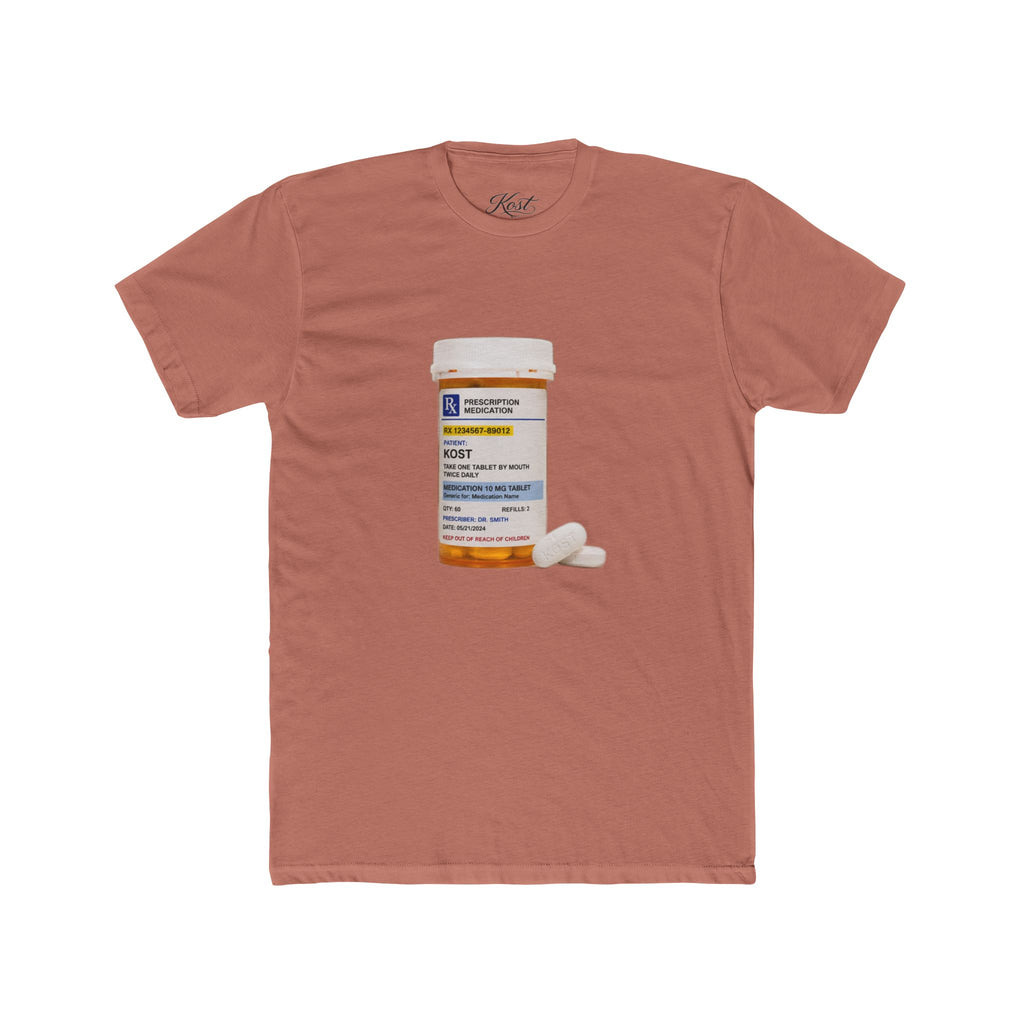 Prescription Pill Bottle Graphic T-Shirt