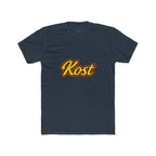 Kost Script T-Shirt — Retro Yellow & Red Logo Tee