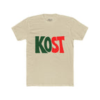 KOST Bold Logo Tee — Retro Red & Green Graphic T-Shirt