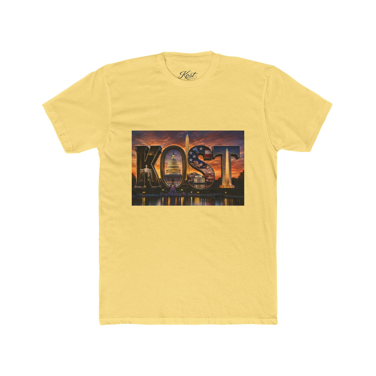 Kost Cityscape Tee — Sunset Skyline Graphic T-Shirt