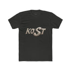 KOST Metallic Logo Tee - Retro Chrome Graphic T-Shirt