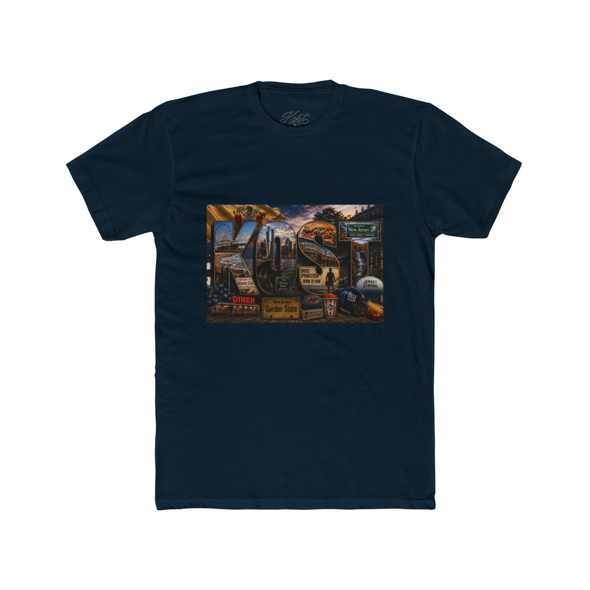 Vintage Travel Collage T‑Shirt