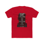 Kosl Vertical Monogram Tee — Bold Industrial Lettering Graphic T‑Shirt