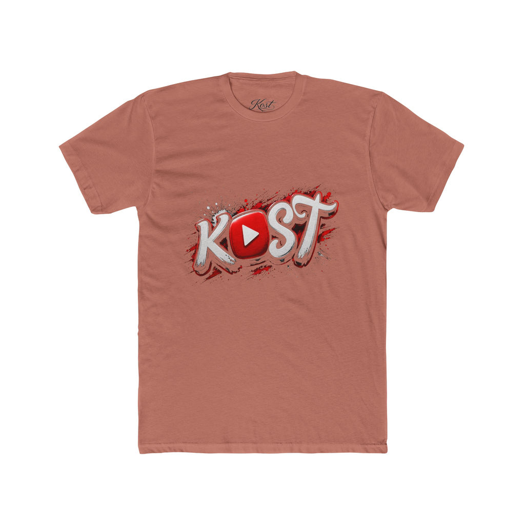 YouTuber 'Kost' Logo Tee — Graphic Streetwear Crewneck
