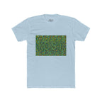 Abstract Mosaic Green Pattern T‑Shirt