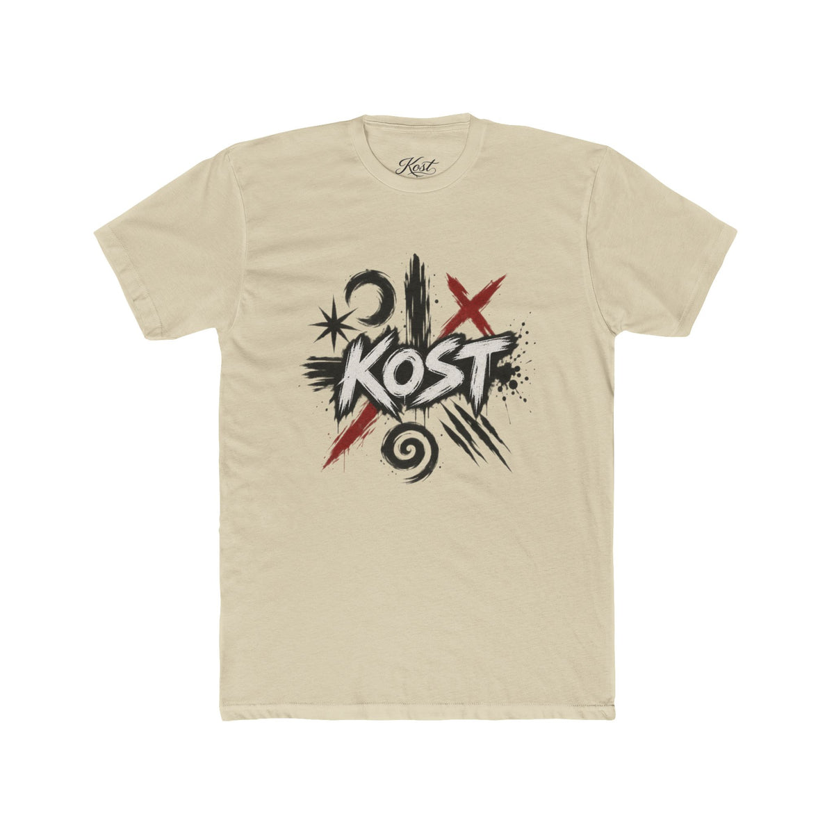 Kost Graffiti Logo Tee — Streetwear Graphic T‑Shirt