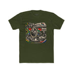 Vintage South Africa Collage Tee – Nelson Mandela & Heritage Flag Graphic