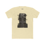 Kosl Vertical Monogram Tee — Bold Industrial Lettering Graphic T‑Shirt
