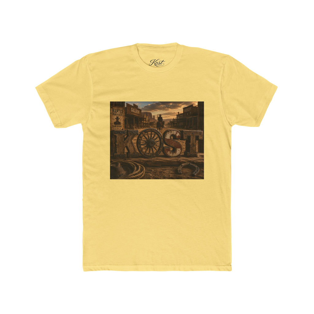 Vintage Industrial Steampunk Cityscape Graphic T-Shirt