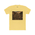 Vintage Industrial Steampunk Cityscape Graphic T-Shirt