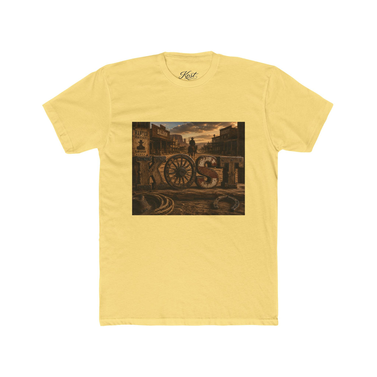 Vintage Industrial Steampunk Cityscape Graphic T-Shirt
