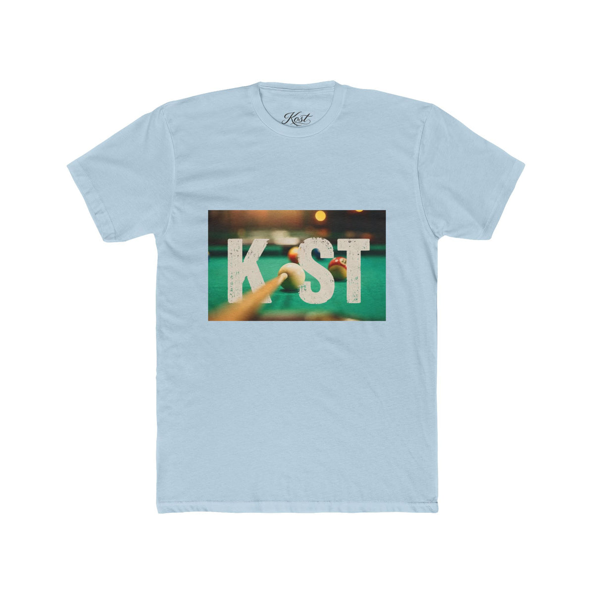 KST Pool Vibes Graphic Tee — Retro Vacation Photo Shirt