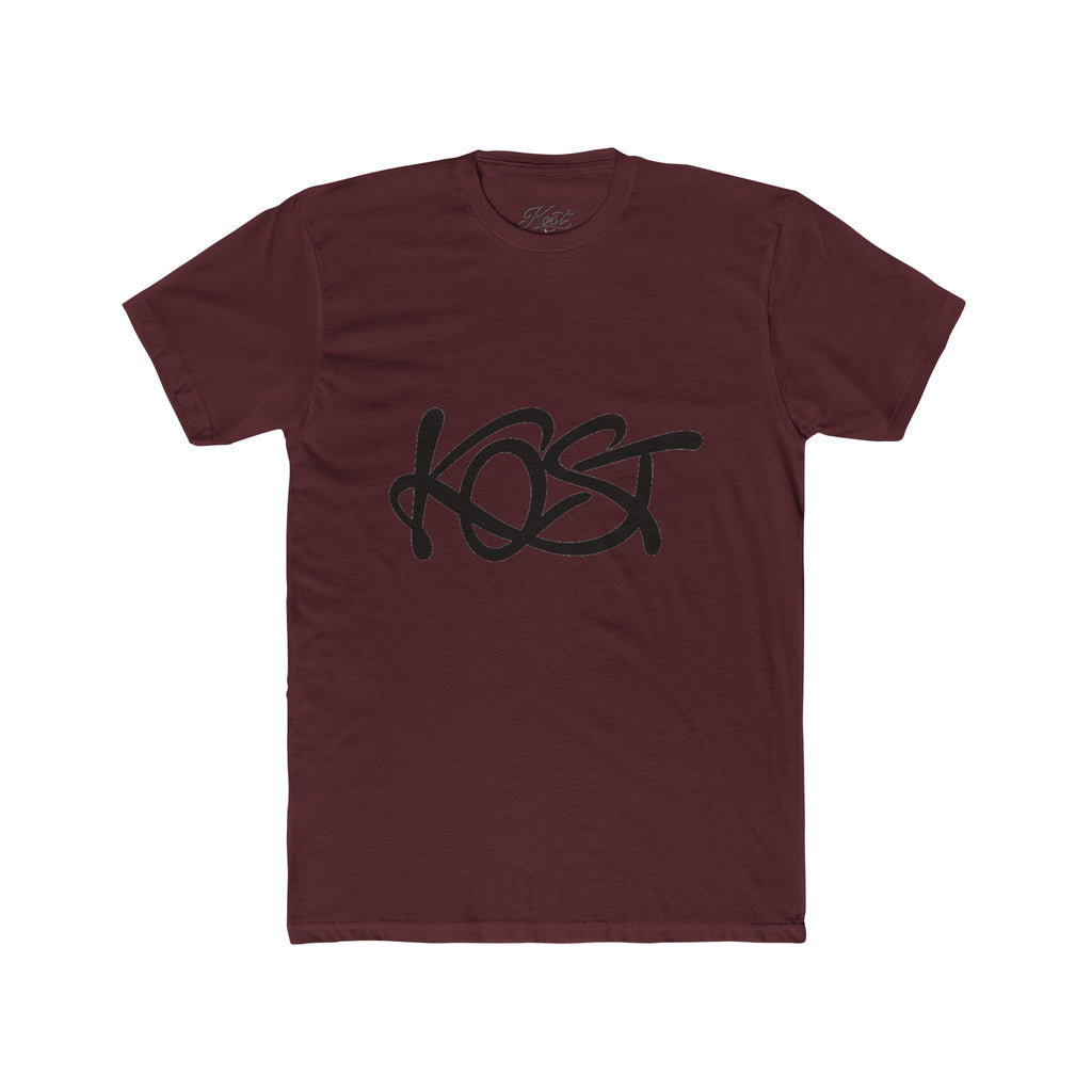 Kost Script Logo Tee — Minimalist Streetwear Cotton T‑Shirt