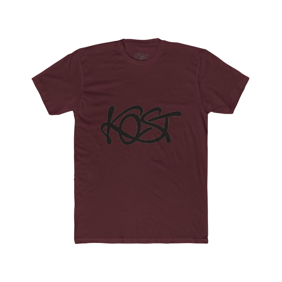 Kost Script Logo Tee — Minimalist Streetwear Cotton T‑Shirt