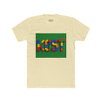 Kids Block Name Tee — Colorful Building Brick 'KOST' Graphic Shirt