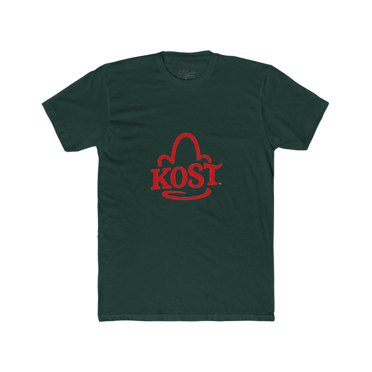 KOST Logo T‑Shirt — Retro Red Graphic Tee