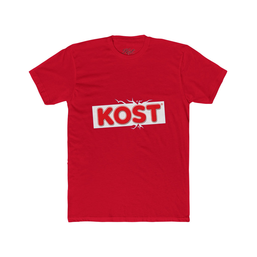 KOST Logo Tee — Vintage Red Logo Graphic T-Shirt